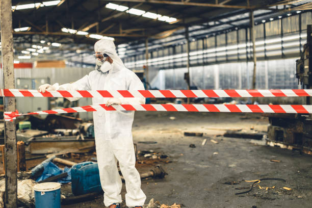 Professional Hoarding Cleanup technician working in Mount Victoria, MD